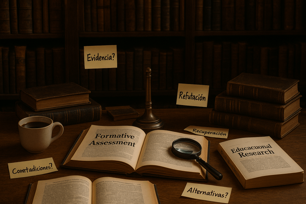 Entre el sesgo de confirmación y el escepticismo organizado: claves para interpretar la evidencia&nbsp;educativa
